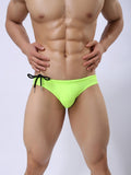 Ouzey Male Underwear Men Briefs New Arrivals Men's  Underpants Low-waist Nylon Underwear Briefs For Man