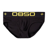 Ouzey 90s Streetwear 0850 Brand Comfortable Men Underwear Briefs U Convex Cuecas Breathable Mesh Man Underpants Cotton Low Waist  Men's Panties