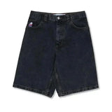 Ouzey Y2K Embroidered Denim Shorts Harajuku Gothic Loose Wide Leg Sweatpants Mens Fashion Hip Hop Retro Denim Capris Basketball Shorts