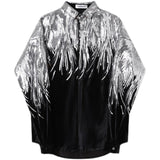 Ouzey Embroidered Sequin Shirt