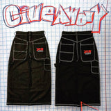 Ouzey Hip Hop New Color Wexwear Embroidered Baggy Jeans Streetwear Y2K Jeans Men Women High Waist Wide Trouser Harajuku Black Pants