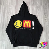 Ouzey 2025 Hoodies Men Women Hamburger Pattern Hoodies Sweatshirts Pullovers American Retro Sweatshirts Hoodies Street Wear