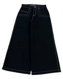 Ouzey 90s Streetwear Street Y2k Oversized Pocket Letter Embroidery Baggy Jeans Hip Hop Rock Men Women Fashion Retro High Waist Wide Leg Pants