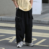 Ouzey Retro Casual Cargo Pants