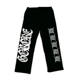 Ouzey 2025 American retro sweatpants personalized print y2k high street new men's parkour sports casual pants sweatpants