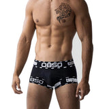 Ouzey Free Shipping Cotton Boxer Man's Underwear men Low waist Men's Underpants Boxershorts Men Lingeries Penis BS3104