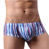 Ouzey Boxer Mens Underwear Men Low Waist Print Boxers Panties Breathable Boxershorts Men U Pouch Bikini Shorts  Underwear