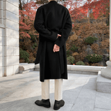 Ouzey 3405 WOOLEN COLLAR COAT JK