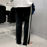 Ouzey 2015 STRIPE STRAIGHT PANTS