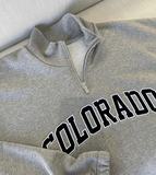 Ouzey 4100 HALF ZIP-UP COLORADO TURTLENECK SWEATER