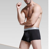 Ouzey 2024 Men's underwear, scrotum support bag function, modal u convex separated boxers