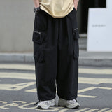 Ouzey Retro Casual Cargo Pants