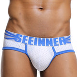 Ouzey Men Underwear Briefs Cotton Striped  Men Briefs Slips Cueca Masculina Male Panties Calcinha  Underwear