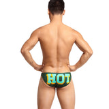 Ouzey 2024 New Men's  Emotion Expression Funny Underwear Men's Bikini Briefs Underwear