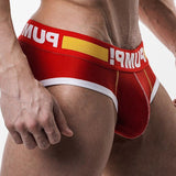 Ouzey Cotton  Men's Panties Briefs Men Underpants simple Innerwear Jockstrap comfortable Underwear Man Brief Fashion