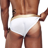 Ouzey  Brand New Man Underwear Men Briefs Back Hollow Out Men's Panties Cotton Close Fit Breathable Slip Homme OR6106