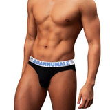 Ouzey  Men Briefs Underwear Cotton Man Underpants U Convex Bikini Low Waist Men's Underware Soft Cuecas Funny AD7101