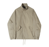 Ouzey 11163 Khaki Zip-Up Work Jk