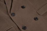 Ouzey 3478 SUIT COLLAR WOOLEN COAT JK