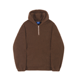 Ouzey 3348 HALF ZIP-UP FLEECE HOODIE