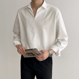 Ouzey 2564 V-NECK COLLAR SHIRT