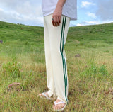 Ouzey 2015 STRIPE STRAIGHT PANTS