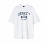 Ouzey 4485 UNIVERSITY LETTERED SHORTSLEEVE SHIRT