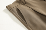 Ouzey 6211 CASUAL WIDE STRAIGHT DRAPE PANTS