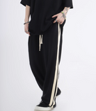 Ouzey 9526 STRIPED CASUAL SPORT PANTS