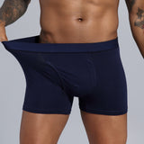 Ouzey Underpants Men Boxers European Size Underwear Cotton Man Shorts Boxer Breathable Mens Boxers Underpants calzoncillo hombre