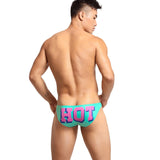 Ouzey 2024 New Men's  Emotion Expression Funny Underwear Men's Bikini Briefs Underwear