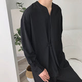 Ouzey Lazy Drape Solid Shirt