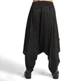 Ouzey Asymmetric Baggy Drop Crotch Pants