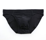 Ouzey  Brand Underwear Men Briefs Cotton Striped Briefs Men  Underwear Briefs Wide Belt Underpants Male Panties B1154