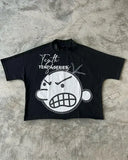 Ouzey Streetwear T Shirt Y2K Clothes Mens Womens Harajuku Hip Hop Letter Graphic Oversized TShirt New Rock Cotton Short Sleeve Tops