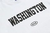 Ouzey 11409 Washington Lettered Short Sleeve