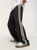 Ouzey Striped Loose Casual Pants  Na1682