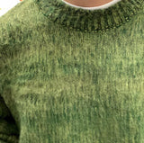 Ouzey 5282 MOHAIR WOOLEN KNITTED SWEATER