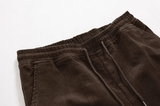 Ouzey 10608 Corduroy Drape Casual Pants