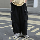 Ouzey Retro Casual Cargo Pants