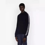 Ouzey Authentic Version Cd Silk Weave Sweater Jacquard Round Neck Knitwear For Men Women New Arrival Fw23 Autumn/winter