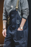 Ouzey Retro Denim Overalls