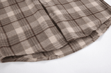 Ouzey 2811 WOOLEN PLAID SHIRT