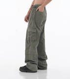 Ouzey 9582 CARGO DENIM PANTS