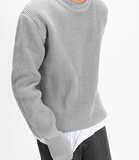 Ouzey 3407 KNITTED ROUND NECK SWEATER