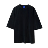 Ouzey 2043 PLEATED HALF SLEEVE SHIRT