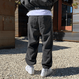 Ouzey 6399 CHARCOAL GRAY ZIP-UP HOODIE & SWEATPANTS