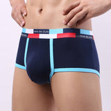 Ouzey Men's Boxer Panties Men Natural Cotton Underwear Mens  Trunk Boxershorts Cuecas Exciting U Convex Pouch Male Slip Underpants