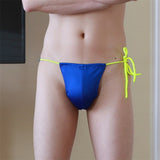 Ouzey Men's Hot Swimwear  Bathsuit Penis Pad Erotic Straps Sponge Pouch Briefs Fashion Mankini Underwear CMA004