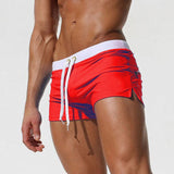 Ouzey 2024 Summer Swimwear Men Breathable Men's Swimsuits Trunks Boxer Briefs Sunga SwimSuits Maillot De Bain Beach Shorts 2024 New